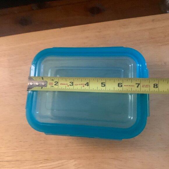 FOOD STORAGE - Kitchen & Table borosilicate glass container 4.3 cup #5 Snap Lock - Picture 9 of 11